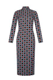 De Loreta Anis Dress in Mosaico Print at De Loreta